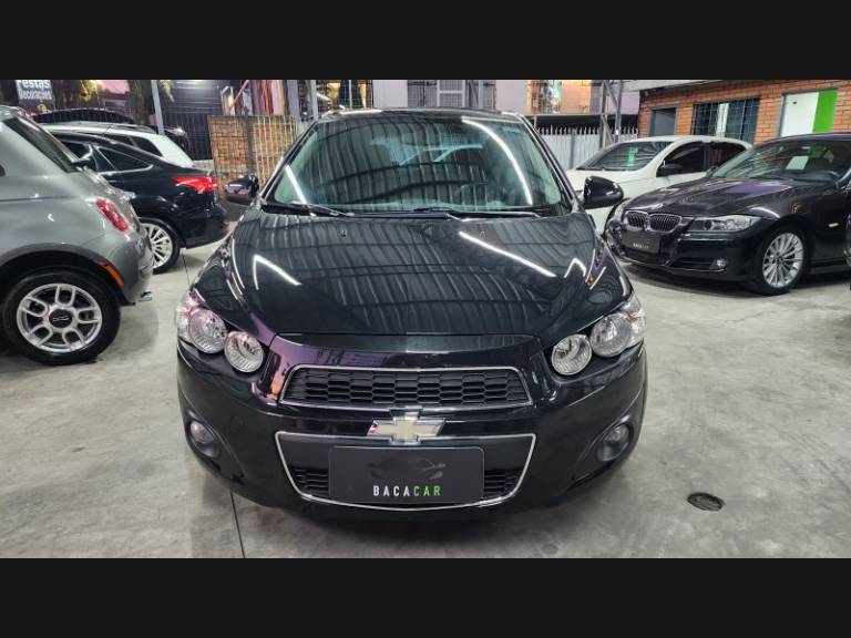 CHEVROLET - SONIC - 2012/2013 - Preta - Sob Consulta