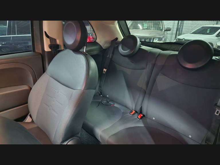FIAT - 500 - 2011/2012 - Cinza - Sob Consulta