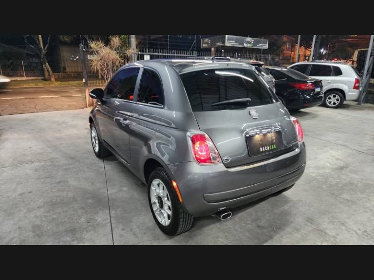 FIAT - 500 - 2011/2012 - Cinza - Sob Consulta