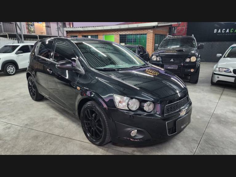 CHEVROLET - SONIC - 2012/2013 - Preta - Sob Consulta
