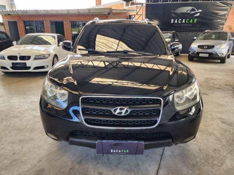 HYUNDAI - SANTA FÉ - 2008/2009 - Preta - R$ 33.900,00