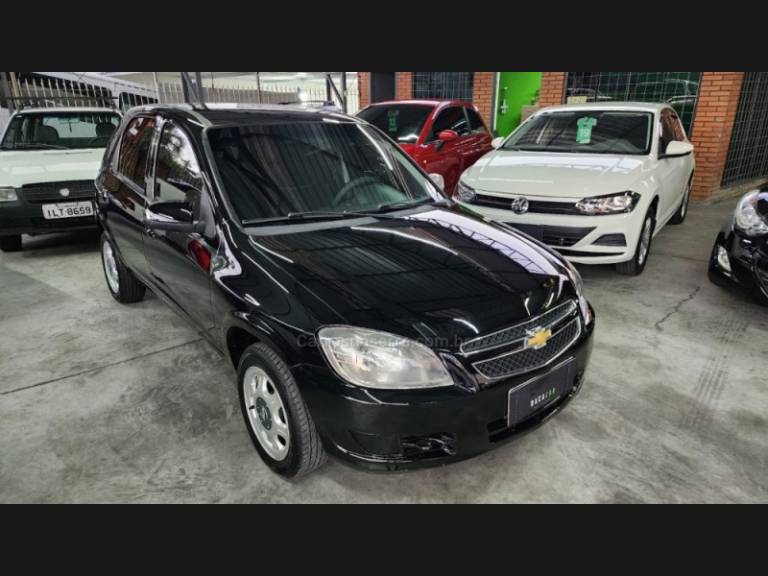 CHEVROLET - CELTA - 2014/2015 - Preta - R$ 34.900,00